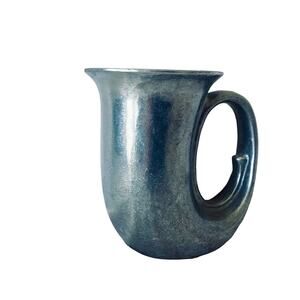 Vintage 1980s RWP Wilton Pewter Horn Shaped Mug